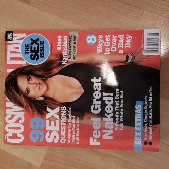 Cosmo Kloe Kardashian cover March 2012 magazine. - Picture 1 of 6